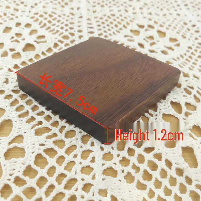 

European Style Solid Walnut Wood Coasters & Placemats