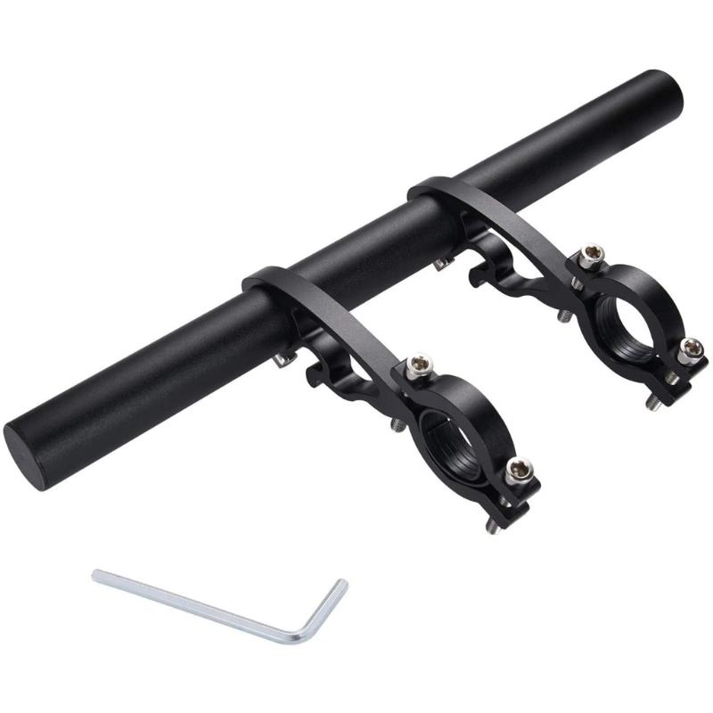 

Bicycles Handlebars Extended Bracket Road Bike Handlebars Extender with Double Mounting Clamp Bracket Easy to Install