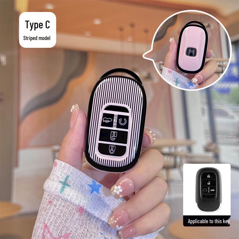 Honda Odyssey Smart Key Shell Protective TPU Cover - Model KR5V2X V41