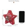 New Tinplate Christmas Tin Box Festival Ornaments Cute Candy Box New Year Party Supplies Candy Storage Containers Christmas