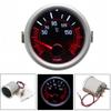 PinXin 1PC 52mm Smoke lens with sensor Boost gauge bar/Water temp/Oil temp/Oil pressure/Voltmeter/Tachometer RPM