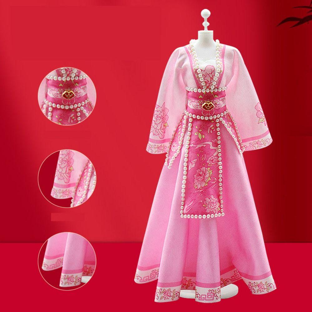 Dress DIY Hanfu Clothes Toys Wear Doll Clothing Design Doll's Hanfu Clothes DIY Kit  DIY Toys