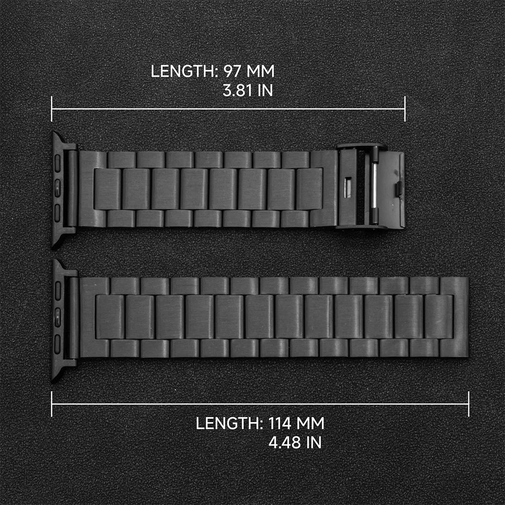 Edelstahlarmband für Apple Watch Armband 49mm 46 44mm 40mm 42mm 38mm 41mm Uhrenarmband iWatch 11 10 SE 9 86 7 ultra 8 45