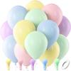 100PCS multi-color latex balloon set suitable for birthday parties, weddings, Valentine's Day party decoration