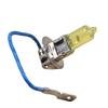 Deepa Ribusu H3 Halogen Bulb, 12 V, Headlight, Yellow, 2600K, 55W, Custom Replacement, Repair, Genuine Replacement