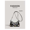 Flower Baguette Bag, High-end Texture, Niche Underarm Messenger Bag For Women
