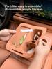 For Leapmotor C10 C16 Center Console Cup Holder Wireless Charging Protective Silicone Mat Auto Interior Modification Pad