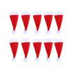 Party Decor Dinner Tableware Holder Cutlery Bag Christmas Hat Spoon Fork Bags Silverware