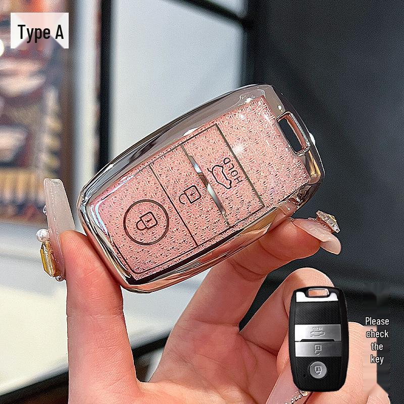 Kia Key Cover: Compatible with K3, Sportage, K5, K2, K4, KX3, KX5, KX1, Sorento, Telluride, Seltos - New Style.