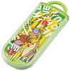 Skater Cutlery Set for Kids, Lunch Box, Chopsticks, Spoon, and Fork, Made In Japan, Sliding Cutlery with Name Stickers, Antibacterial, Tom and Jerry T