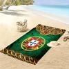 Telo mare Emblema del Patrimonio Portoghese Campeggio all'aperto Portatile per viaggi Asciugamano per piscina all'aperto Asciugamano da bagno assorbente telo mare da nuoto