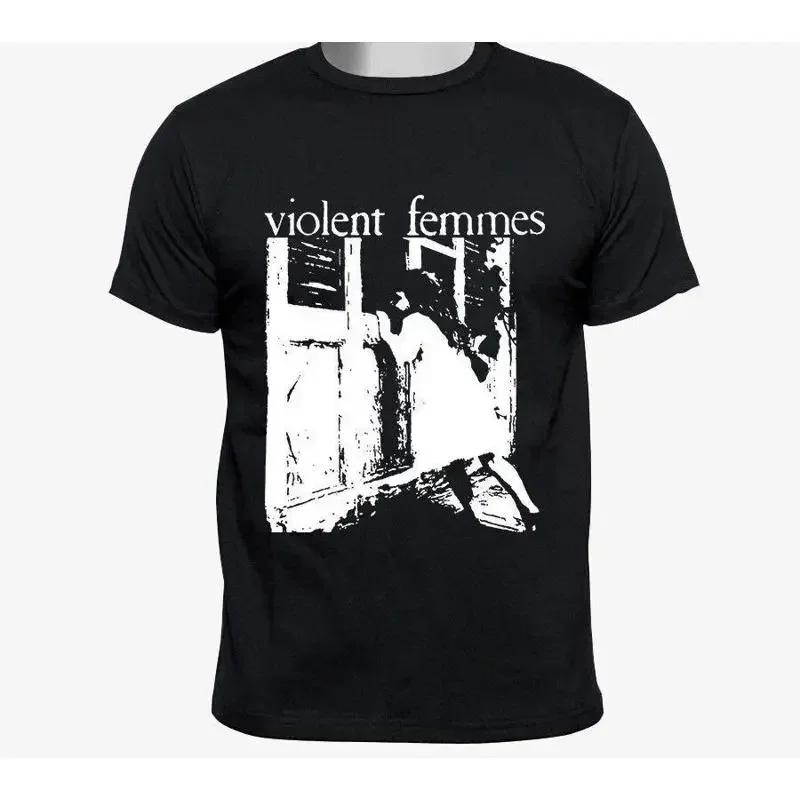 Vintage Violent Femmes Band Heavy Cotton Black S 4xl T Shirt Bl192
