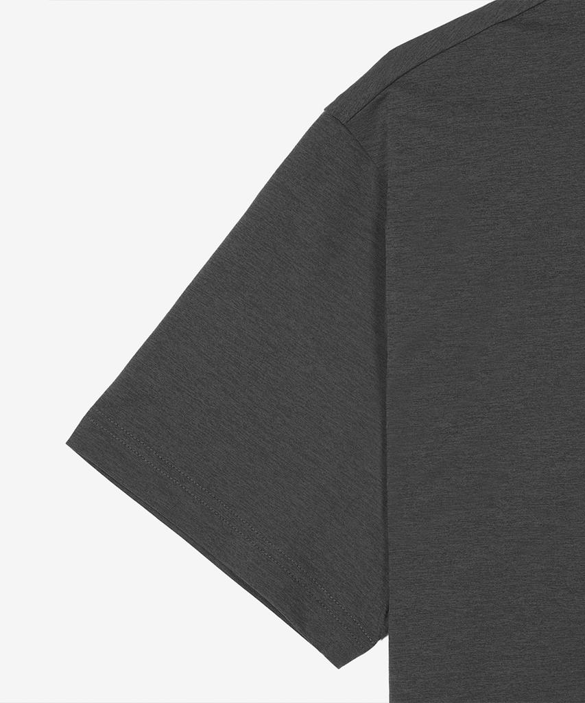 Nyuballanseu Nbneg31633 / Uni Frozen Essential Small Logo Short Sleeve T-Shirt (Charcoal)