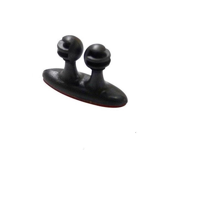 

8PCS Автомобільний зажим для проводу шнура Тримач кабелю Фіксатор краватки Органайзер Клейкий зажим 1pc