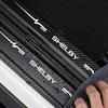 For Ford Shelby Logo Car Door Sill Protector Sticker Waterproof Anti Scratch Guard Plate Decal Auto Modification Accessories