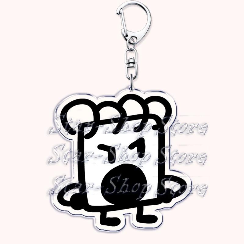 Hot Game Characters Keychain for Accessories Bag Firey Ruby Teardrop Flower Pin Coiny Price Tag Keyring Jewelry Fans Gamer Gifts