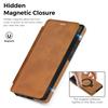 KEYSION Leather Flip Wallet Case for Samsung Galaxy S25 S26 Ultra 5G S26+ S25 FE Card Slots Magnetic 360 Ring Stand Phone Cover