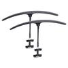 1 Pair Bicycle Mud Guard Adjustable Wider Mudguard Curved Design Universal Fit Front Rear Two Section Angle Flexible