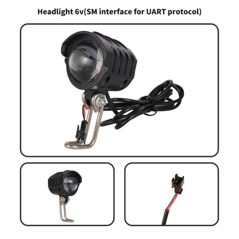 High Power Motorcycle Bike Front Light Shockproof Electric Bicycles Headlight For Mountain Bikes And Electric Bikes
