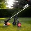 Lawn Mower Auxiliary Wheels Auxiliary Wheels Grass Machine Wheels Brush Cutter Wheel Mower Attachment Adjustable Grass Cutter
