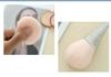 Portable Slim Waist Rhinestone Makeup Brush with Nylon Bristles
