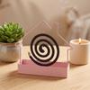 Standing Coil Burner Stand Iron Incense Holders Coil Tray Mosquito Coil Holder  Travel