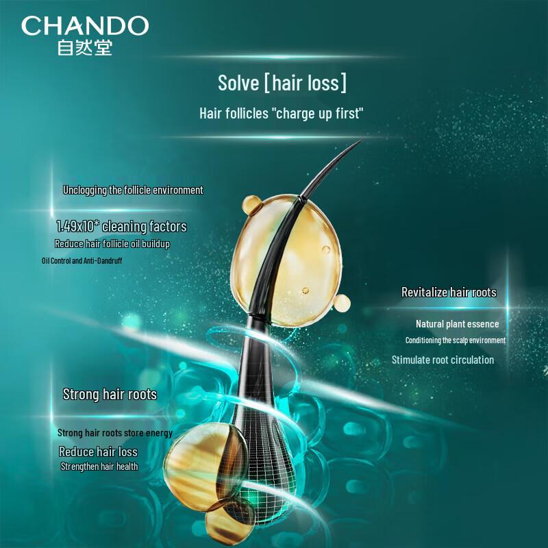 CHANDO Sensitive Scalp Anti-Hair Loss & Anti-Itch Shampoo