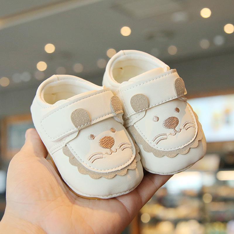 

Spring & Autumn Cartoon Velcro Anti-Slip Baby Walking Shoes - Soft Sole for Boys & Girls Size 15-19 (Set of 5)