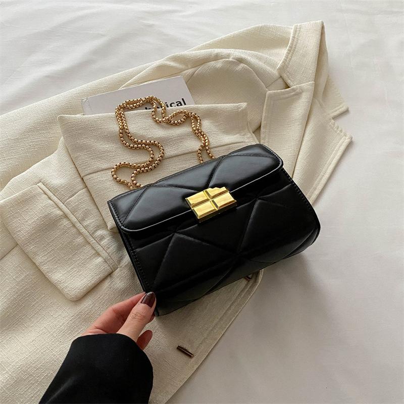 Retro Small Bag Women's 2024 New Foreign Casual Small Square Bag Temperament Fashionable and Beautiful Trend Shoulder Messenger Bag