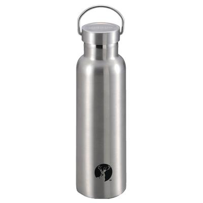 Captain Stag Sports Bottle Water Direct Drinking Double Stainless Vacuum Insulated HD 600ml Silver UE-3365 Outer Diameter 73Height 245mm