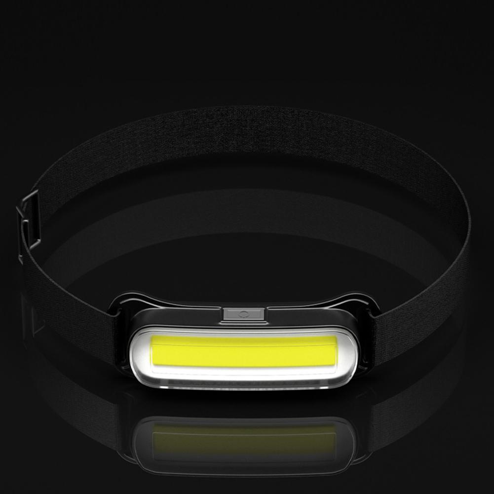 USB Rechargeable LED Headlamp 3 Modes Flashlight Waterproof Head Light Adjustable Headband for Camping Fishing Running Biking