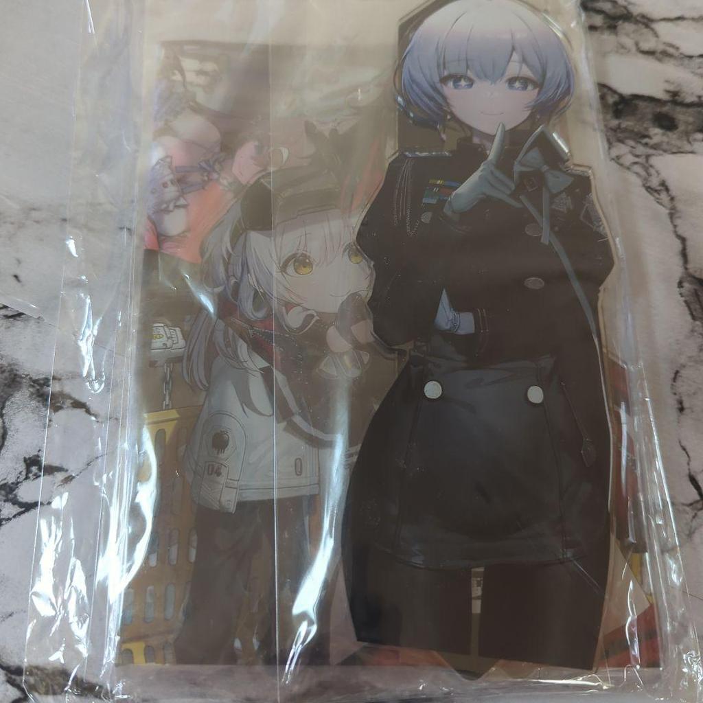 [USED] NIKKE 2nd Anniversary Ebiten Bonus Acrylic Stand Fabric Poster