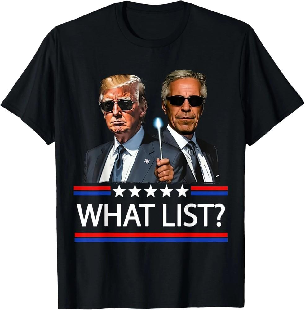 Political What List Funny Parody Unisex T-Shirt  Unisex T-Shirt S