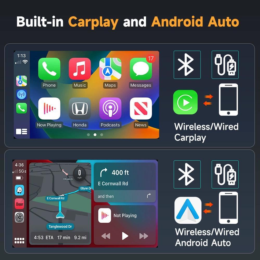 Cross-Border Wireless CarPlay & Android Auto Interconnect Module