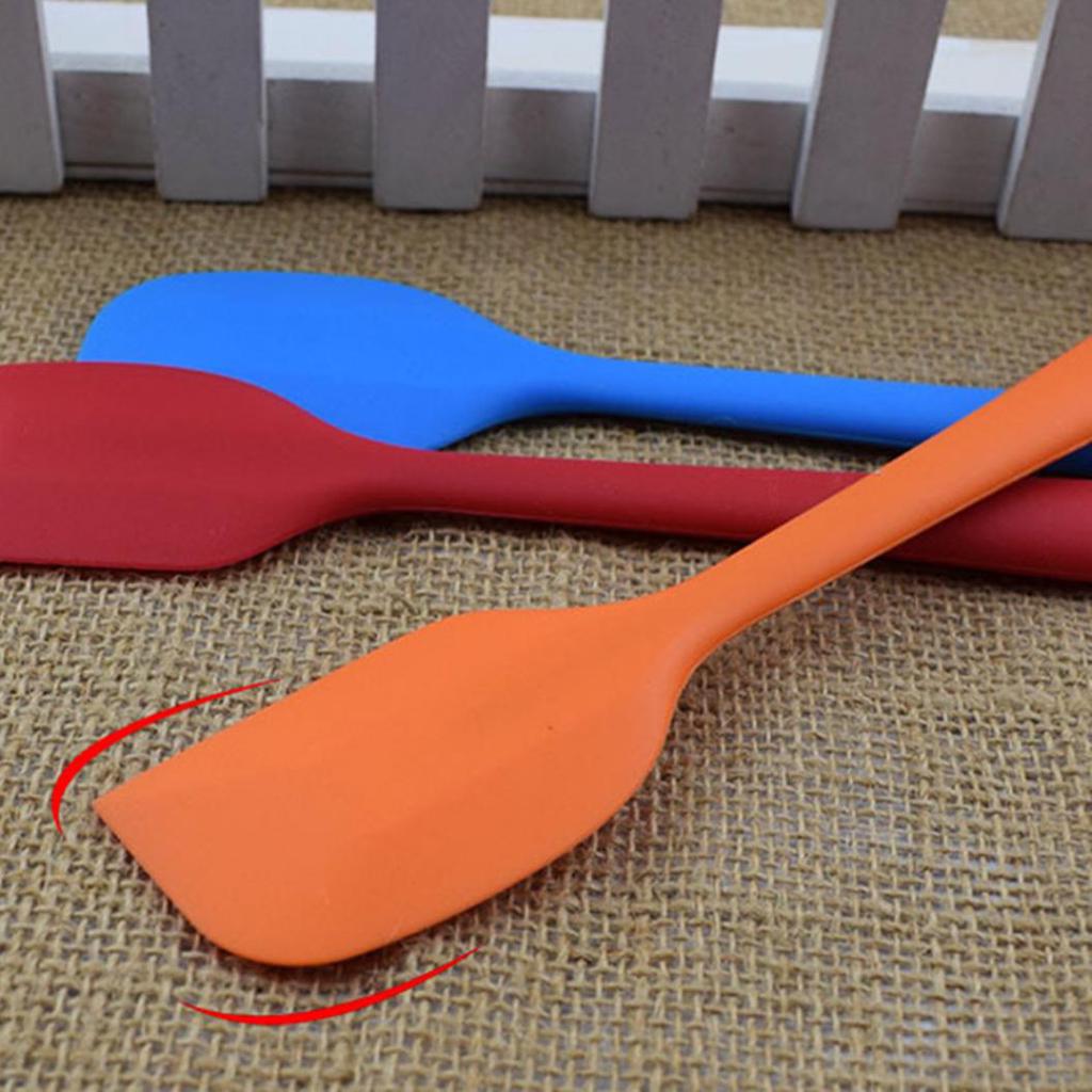 Kitchen Silicone Flexible Cake Cream Scraper Home Cooking Spatulas Baking Tool
