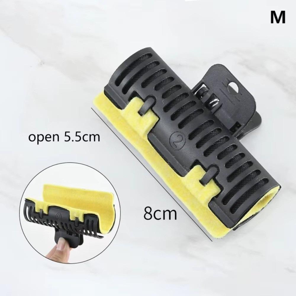 

Heat-resistant Digital Perm Bar Clamps Universal Styling Tools Perm Rod Clips Hairdressing Clamps Black-5.5CM
