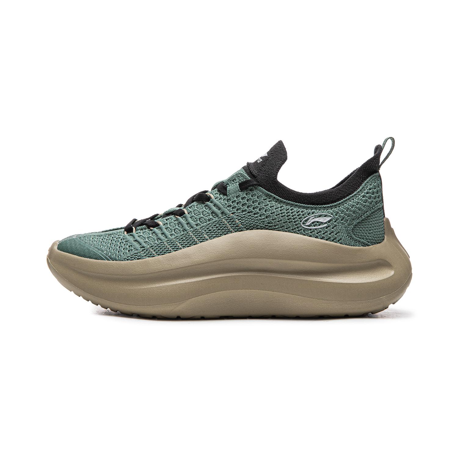 

Li Ning Cloud Wave Slip On Cushioning Slip Resistant Abrasion Resistant Lightweight Low top Casual Shoes Women s AGLW052-1 37