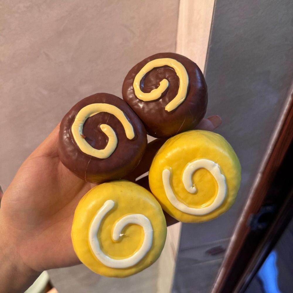 Non-bounce Handmade Ball Moldable Blocked Filled Ball Boys Girls Crunchy Swiss Roll Student Prize