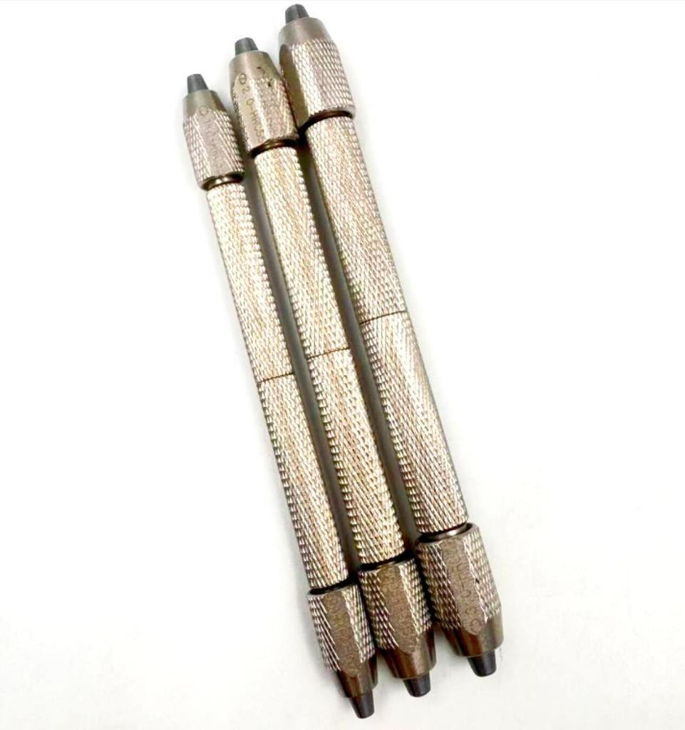 3 ks/sada pinzetových svěrek Bergeon Nástroj na opravu hodinek Ocelová svěrka pro držení dílů hodinek Sada na opravu hodin Šroubováky Vrták