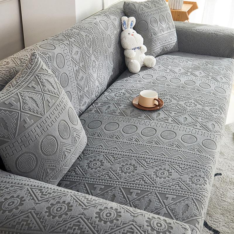 Universal Sofa Cover Anti-Scratching Four Seasons Universal Sofa Cover Dustproof Elastic Cover Cloth