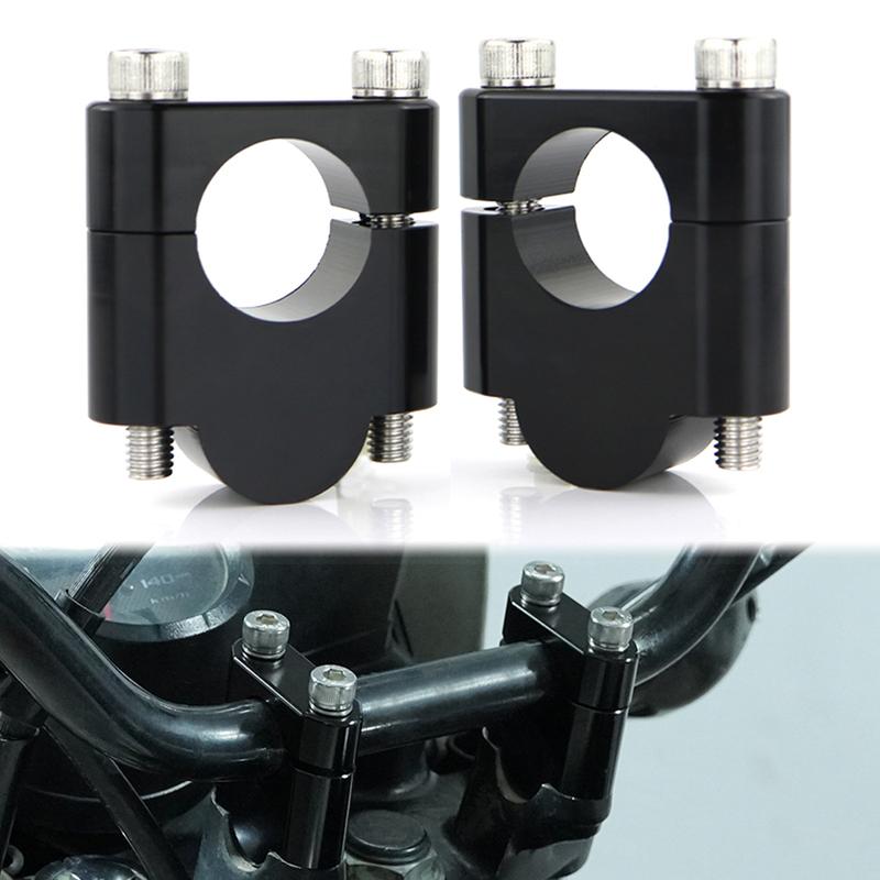 For Suzuki B-King GSR400 GSR600 GSR750 GSR1000 GSX 650F GSX 1000S Katana 22mm 7/8" Handlebar Risers Mounting Clamps Motorcycle