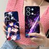 HSR Seele Matte TPU Mobile Phone Case for Xiaomi Redmi Note 14 13 12 11 S Pro Plus 4G 5G Colorful Printing Cover