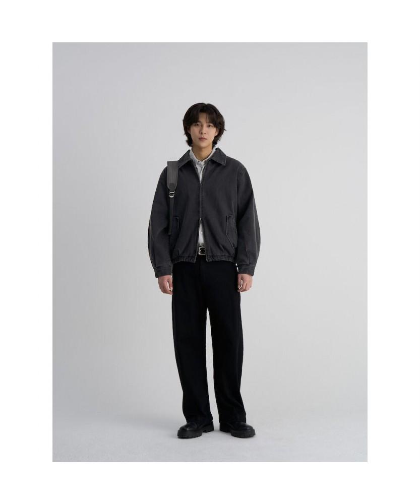 8seconds Padded Zip-Up Denim Outerwear Ash