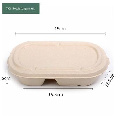 Yinmei Biodegradable Pulp Meal Boxes