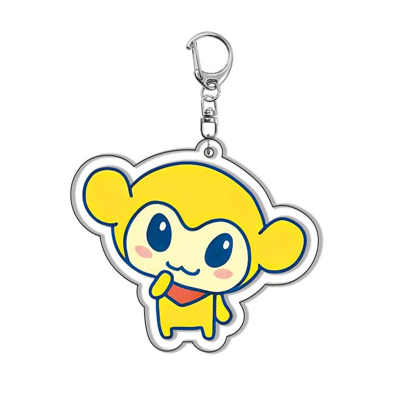 Acrylic Gogo Tamago Q Version Mobile Phone Chain Mametchi Kuchipatchi Mimitchi Gozarutchi Key Chain Cell Phone Pendant Gifts
