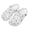 Cartoon Printed EVA Outdoor Clogs Unisex Flexible Slip On Soft Summer Use Outdoor Garden Home Beach Walking Shoes Daily Wear