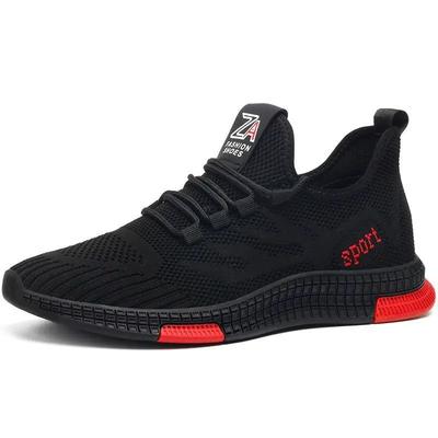 Mode Herren Sneaker Mesh Freizeitschuhe Schnürschuhe Herrenschuhe Leichtgewichtige Vulkanisierte Schuhe Walking Sneaker Zapatillas