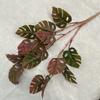 Soft Rubber Durable Realistic Leaf For Home Wedding Party Decoration Ornament