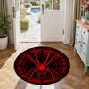 Spider Round Carpet Suitable for Outdoor Decorate room Dormitory Study room Anti-slip Round Rug Anime Office Decor Spiritual Gift
