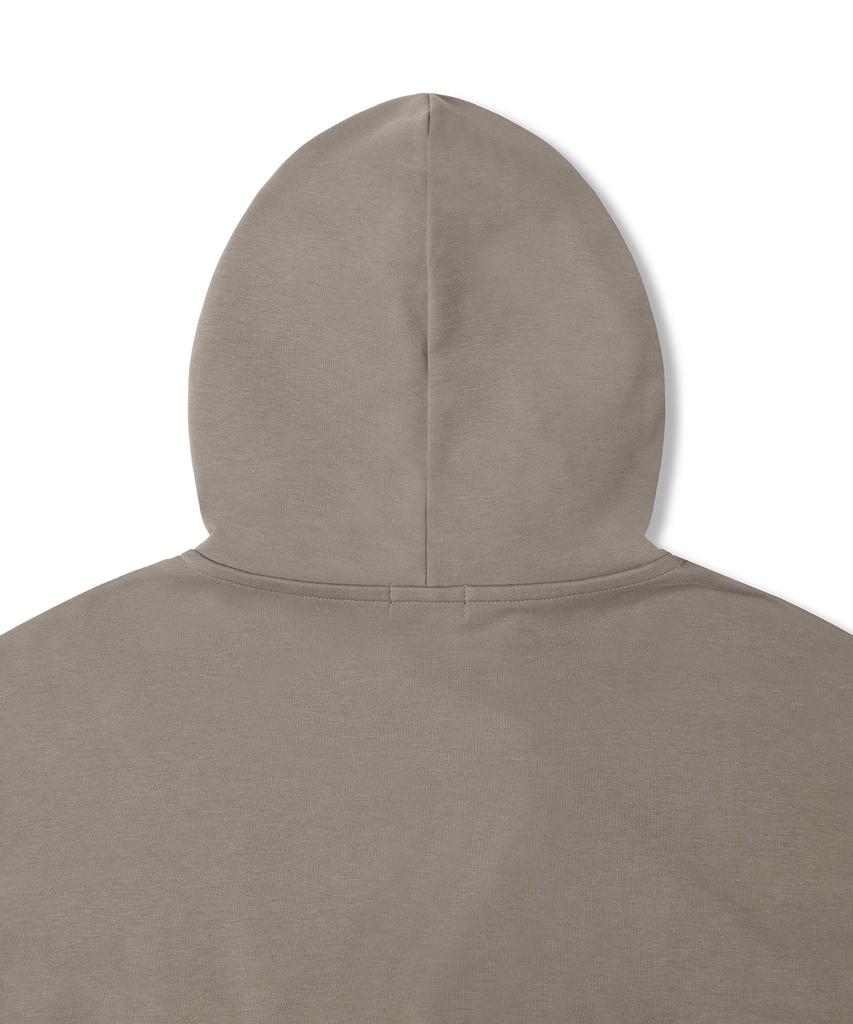 Musinsa Standard Flat Terry Oversized Hooded Sweat Zip-Up [Dusty Beige]